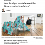 Berliner Morgenpost on the exhibition Notes from below