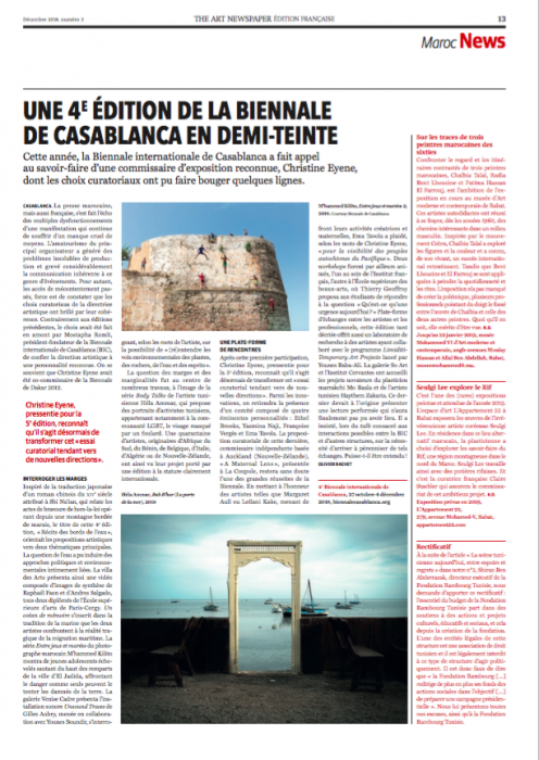 article Biennale-rachet-art-newspaper