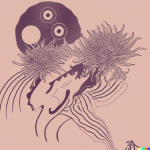 sonic symbiosis in japanese art style-1